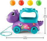 Fisher Price: Poppin’ Triceratops - Popper Pull-Toy