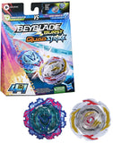 Conjunto com 2 BeyBlade Burst QuadStrike - Ambush Achilles A8 Vs