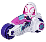 Marvel's Spidey: Ghost Spider with Motorcycle - Playset