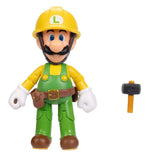 Super Mario: 4" Basic Figure - Builder Luigi