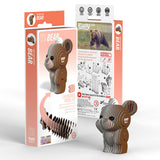 Eugy: Bear - 3D Cardboard Model