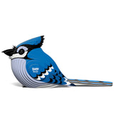 Eugy: Blue Jay - 3D Cardboard Model