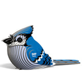 Eugy: Blue Jay - 3D Cardboard Model