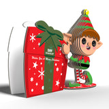 Eugy: Christmas Elf - 3D Cardboard Model