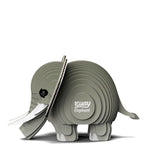 Eugy: Elephant - 3D Cardboard Model