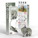 Eugy: Elephant - 3D Cardboard Model