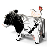 Eugy: Holstein-Friesian Cow - 3D Cardboard Model