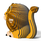 Eugy: Lion - 3D Cardboard Model