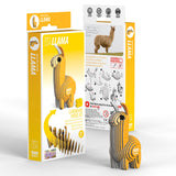 Eugy: Llama - 3D Cardboard Model