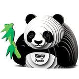 Eugy: Panda - 3D Cardboard Model
