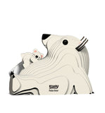 Eugy: Polar Bear - 3D Cardboard Model