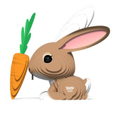 Eugy: Rabbit - 3D Cardboard Model