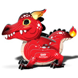 Eugy: Red Dragon - 3D Cardboard Model