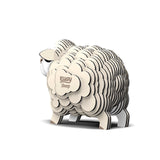 Eugy: Sheep - 3D Cardboard Model
