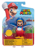 Super Mario: 4" Basic Figure - Penguin Mario