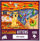 Exploding Kittens: Spicy Scream (1000pc Jigsaw) Board Game