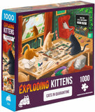 Exploding Kittens: Cats in Quarantine (1000pc Jigsaw) Board Game