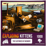 Exploding Kittens: Slothness of Memory (1000pc Jigsaw) Board Game