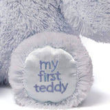 Gund My First Teddy - Blue Plush Toy