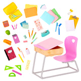 Our Generation: Doll Accessory Set - Flying Colours School Desk