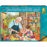 Grandchildren Make Life Grand: Sowing Seeds (1000pc Jigsaw) Board Game