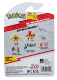 Pokemon: Battle Feature Figure 2-Pack - Torchic & Clefairy
