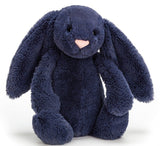 Jellycat: Bashful Navy Bunny - Small Plush Toy