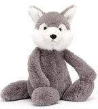 Jellycat: Bashful Wolf - Medium Plush Toy