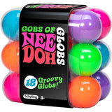 Schylling: Nee-Doh Gobs of Globs - 18-Pack (Assorted Designs)