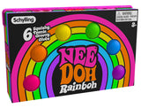 Schylling: Nee-Doh Teenie Rainbow - 6-Pack