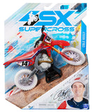 SX: Supercross 1:10 Die Cast Motorcycle - Cole Seely (Red)