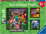 Ravensburger: Minecraft Biomes (3x49pc Jigsaws)