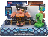 Minecraft: Legends - Creeper vs Piglin Bruiser Action Figure 2-Pack