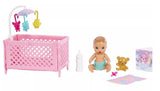 Barbie: Babysitters Inc. - Doll & Playset (Brunette/Purple)