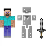 Minecraft: Steve (Diamond Level) - Diecast Action Figure