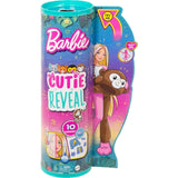 Barbie: Cutie Reveal Jungle Series - Monkey Costume Doll