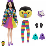 Barbie: Cutie Reveal Jungle Series - Toucan Doll
