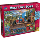 Must Love Dogs: Dock Dogs (500pc Jigsaw) Board Game