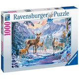 Ravensburger: Deer and Stags in Winter (1000pc Jigsaw) Board Game