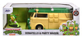 Jada: TMNT - HWR Party Wagon w/Donatello - 1:24 Diecast Model