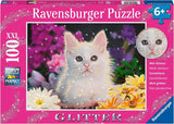 Ravensburger: Glitter Cat (100pc Jigsaw) Board Game