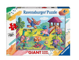 Ravensburger: Giant Floor Puzzle - Dinosaurs at Playground (24pc Jigsaw) Board Game