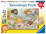 Ravensburger: Fairies and Mermaids (2x24pc Jigsaw) Board Game