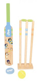 Bluey: Wooden Cricket Set