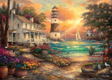 Guide Me Home: Cottage by the Sea (1000pc Jigsaw) Board Game