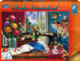 Window Wonderland: Needle & Thread (1000pc Jigsaw) Board Game