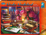 Window Wonderland: Art of the Written Word (1000pc Jigsaw) Board Game
