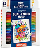Crayola: Dual-ended Markers (Pack of 12)