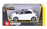 Bburago: 1:24 Scale Diecast Vehicle - Fiat 500 (Assorted Colours)