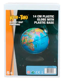 Kon-Tiki: Plastic Globe - 14cm